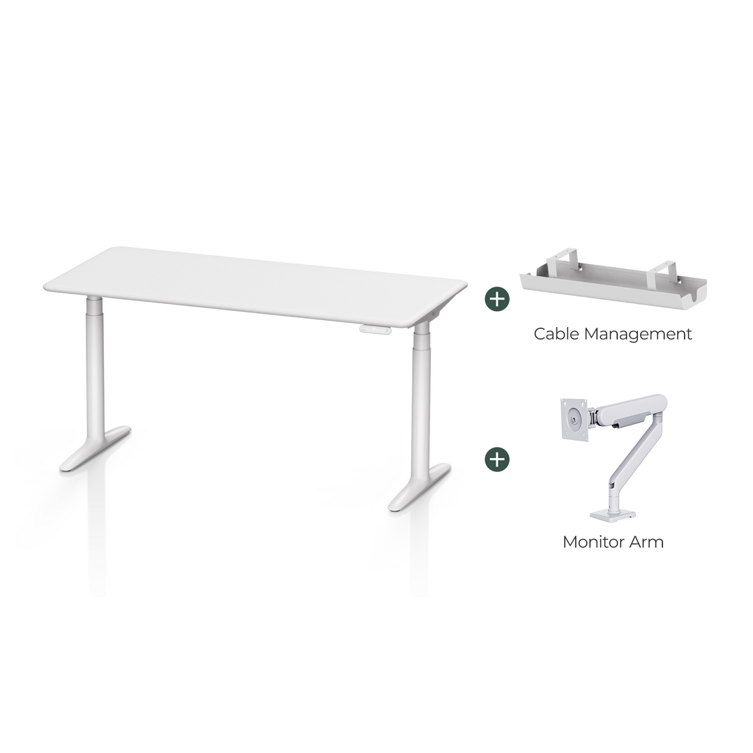 Atom Complete Ergonomic Standing Desk Setup