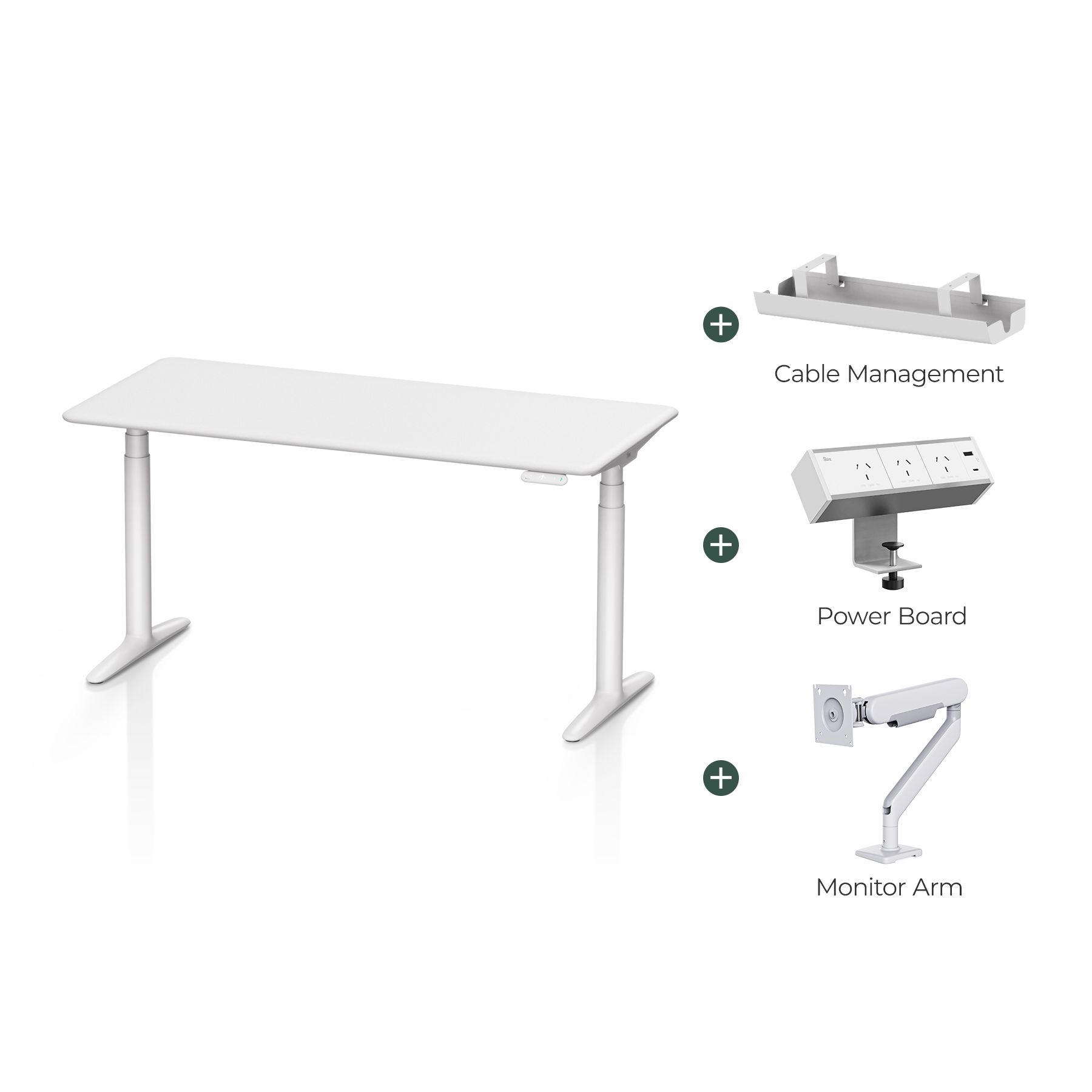 Atom Complete Ergonomic Standing Desk Setup