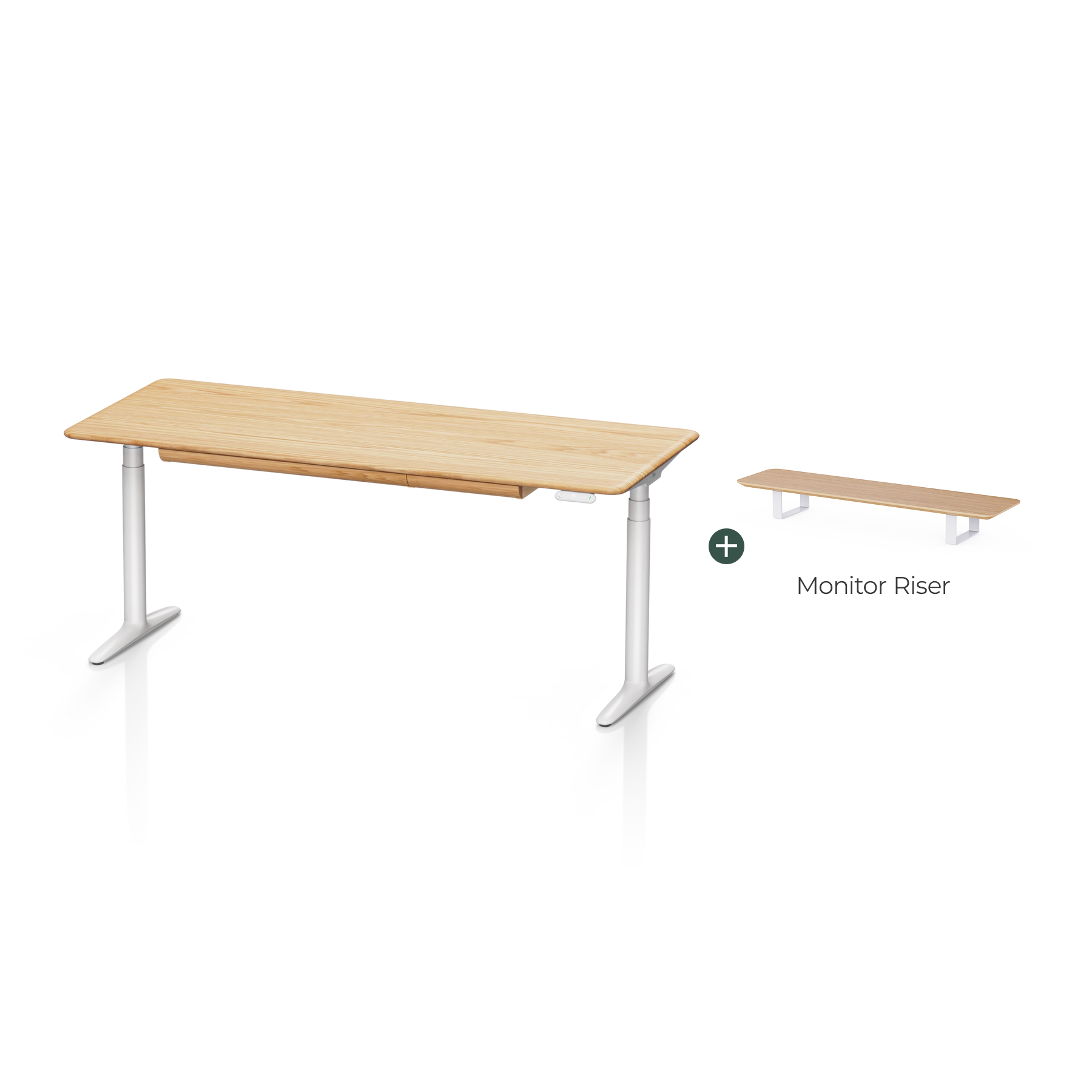 Atom Pro Complete Ergonomic Standing Desk Setup