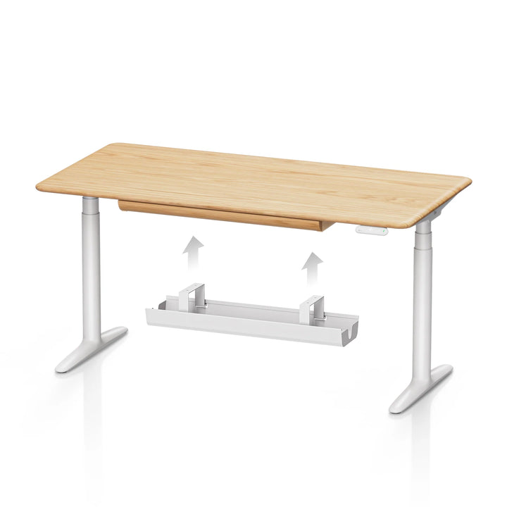 Atom Pro Ash Hardwood Home Office Stand Up Desk