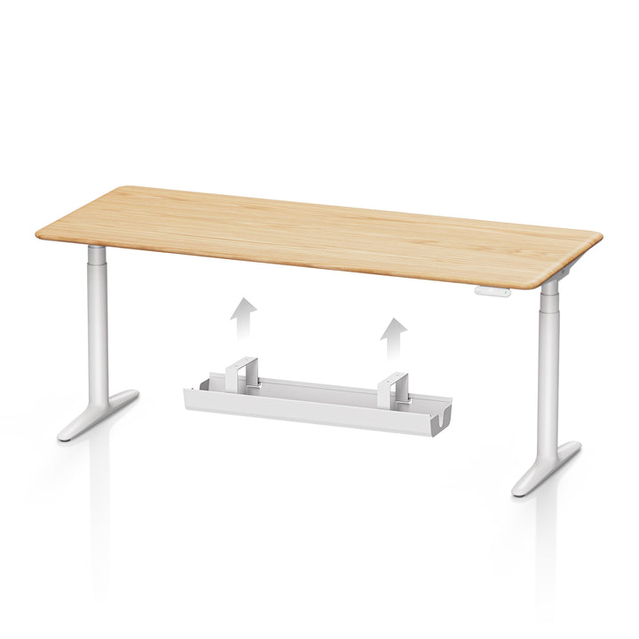 Atom Pro Ash Hardwood Home Office Stand Up Desk