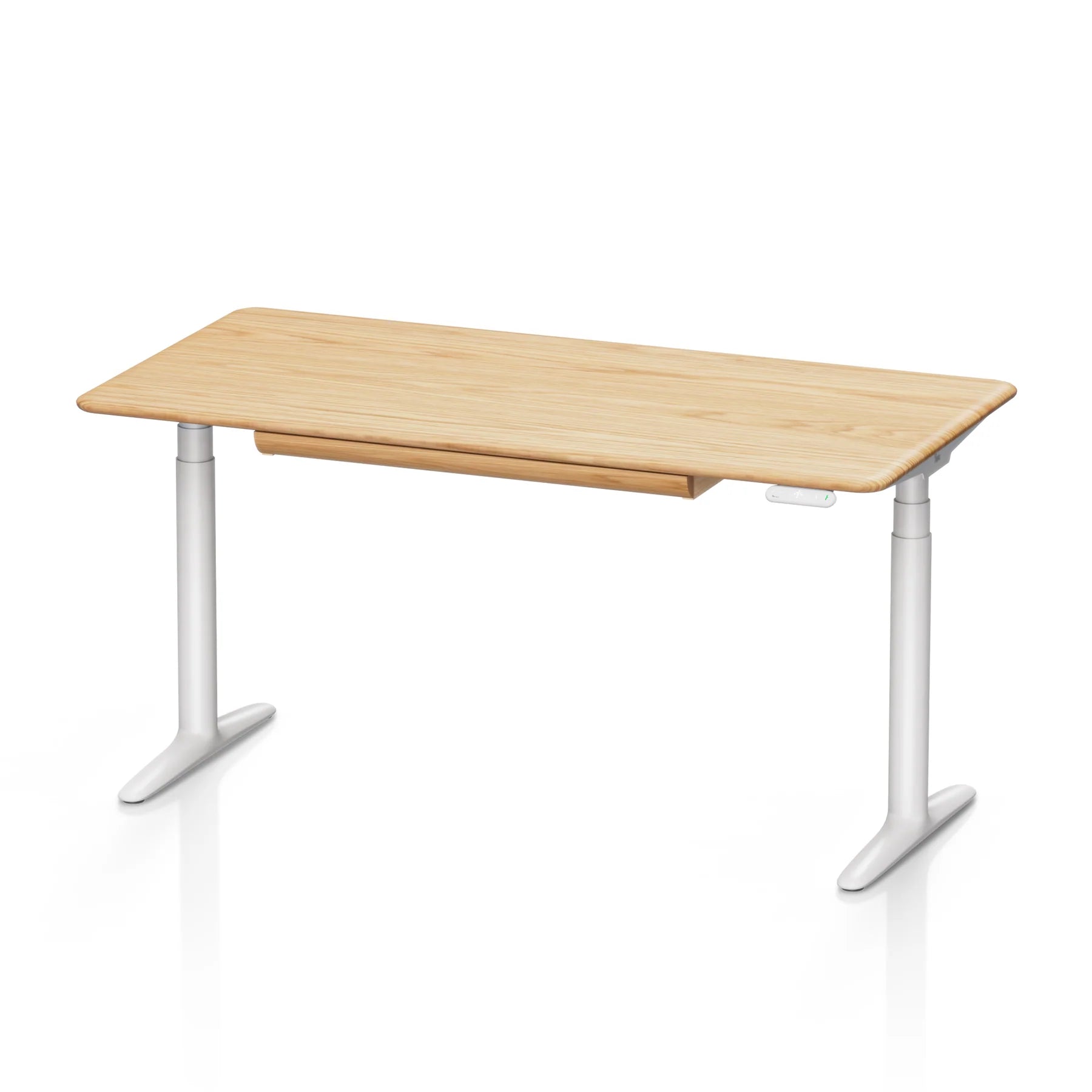 Atom Pro Ash Hardwood Home Office Stand Up Desk