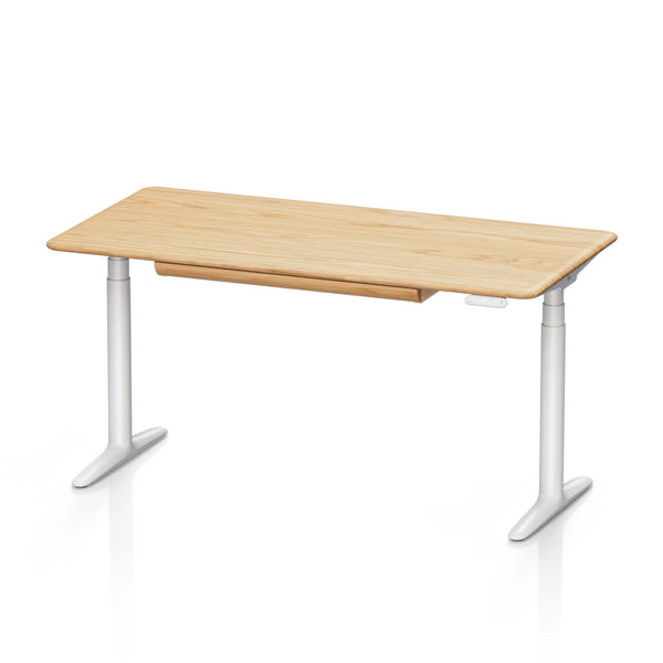Atom Pro Ash Hardwood Home Office Stand Up Desk