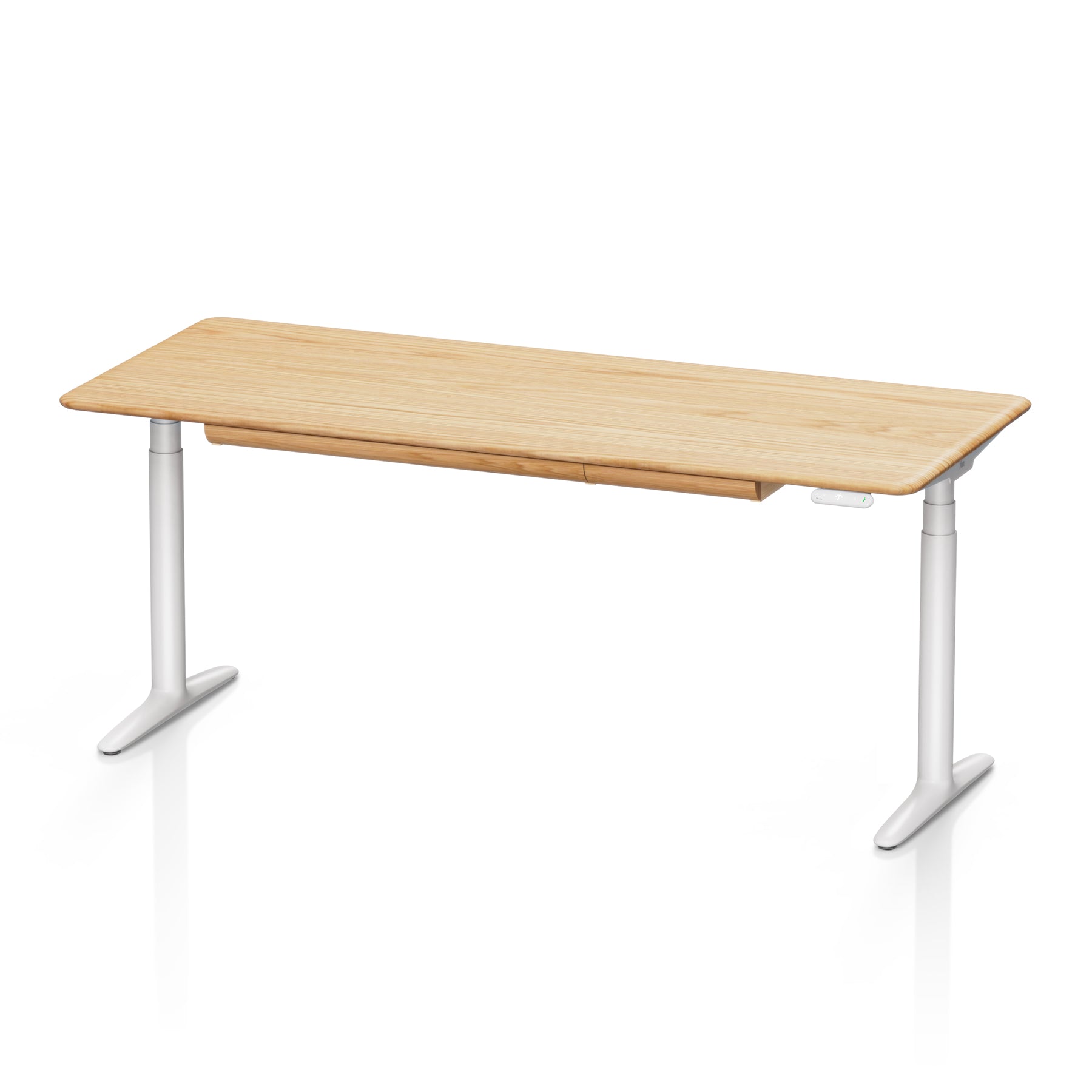 Atom Pro Ash Solid Wood Home Office Stand Up Desk