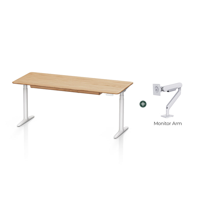 Atom Pro Complete Ergonomic Standing Desk Setup