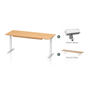 Atom Pro Complete Ergonomic Standing Desk Setup