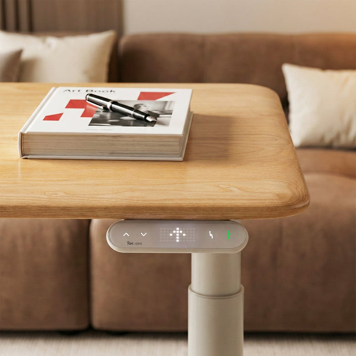 Atom Pro Ash Hardwood Home Office Stand Up Desk