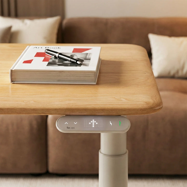 Atom Pro Ash Hardwood Home Office Stand Up Desk