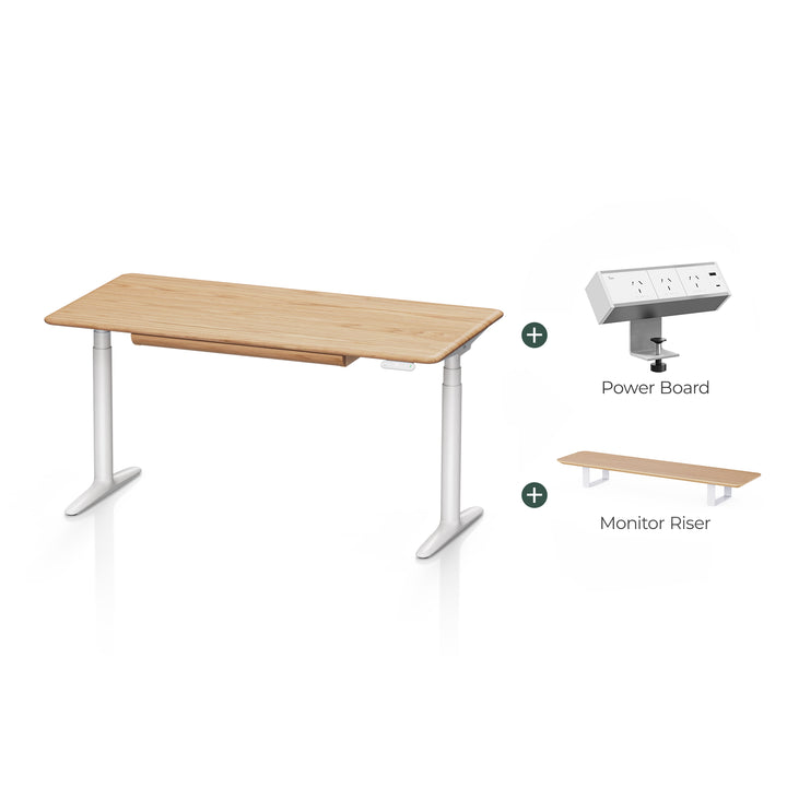 Atom Pro Complete Ergonomic Standing Desk Setup
