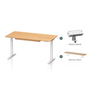 Atom Pro Complete Ergonomic Standing Desk Setup