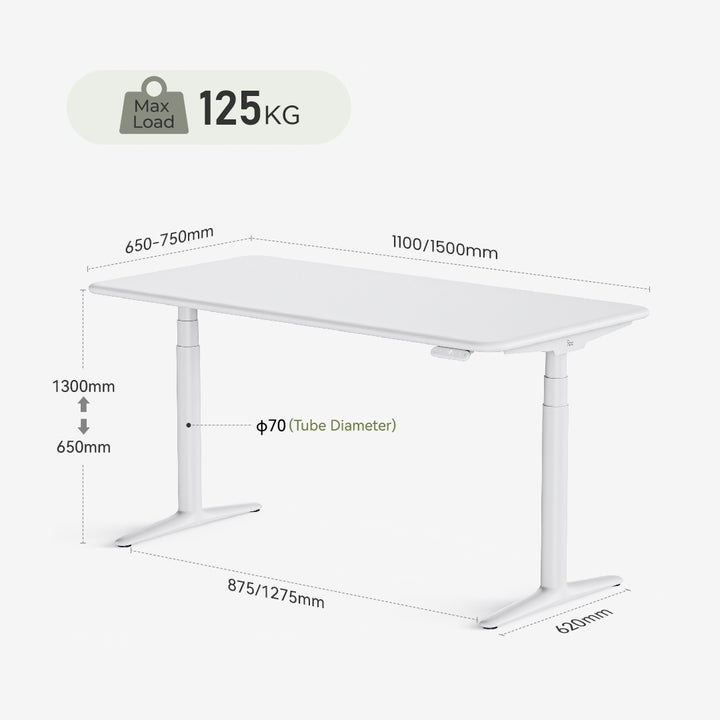 Atom Home Office Mini Adjustable Standing Desk
