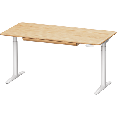 Atom Pro Ash Solid Wood Home Office Stand Up Desk