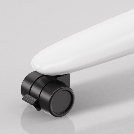 M8 Threaded Lockable Caster Wheels for Standing Desks