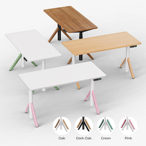 Different Colors of Robin Pro Melamine Dual Motor Standing Desk