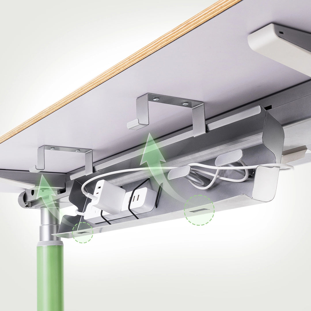 Dora Pro Standing Desk Integrated Cable Management System
