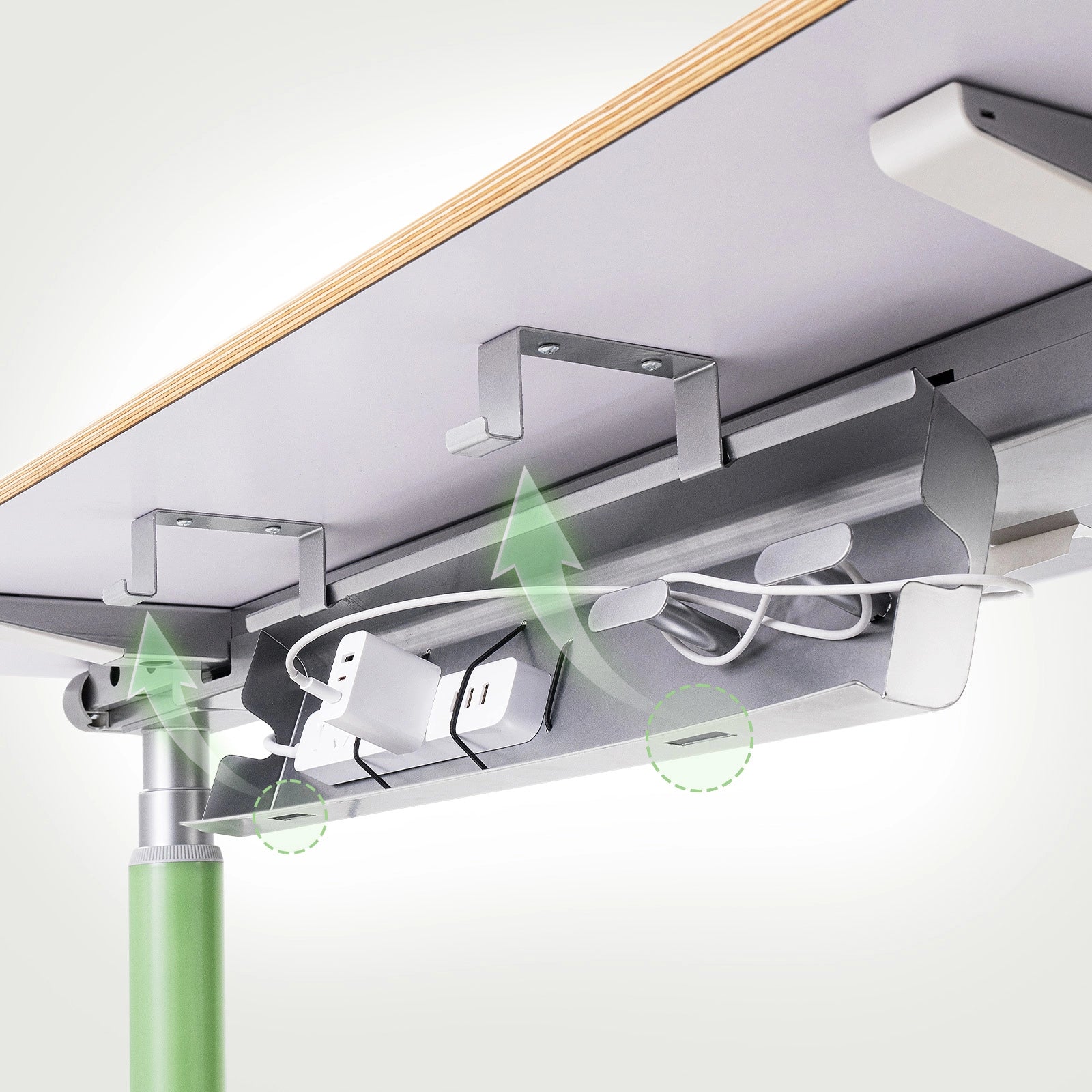 Dora Pro Standing Desk Integrated Cable Management System