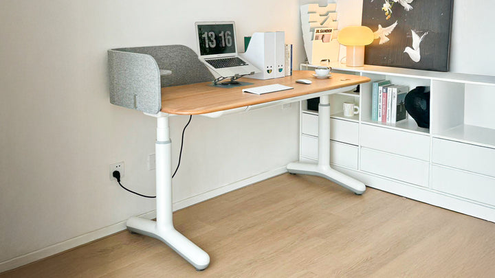 Dora Pro Solid Wood Smart Electric Standing Desk