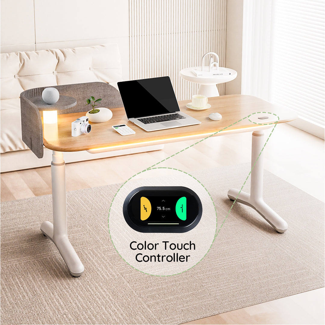 Dora Pro Solid Wood Smart Electric Standing Desk