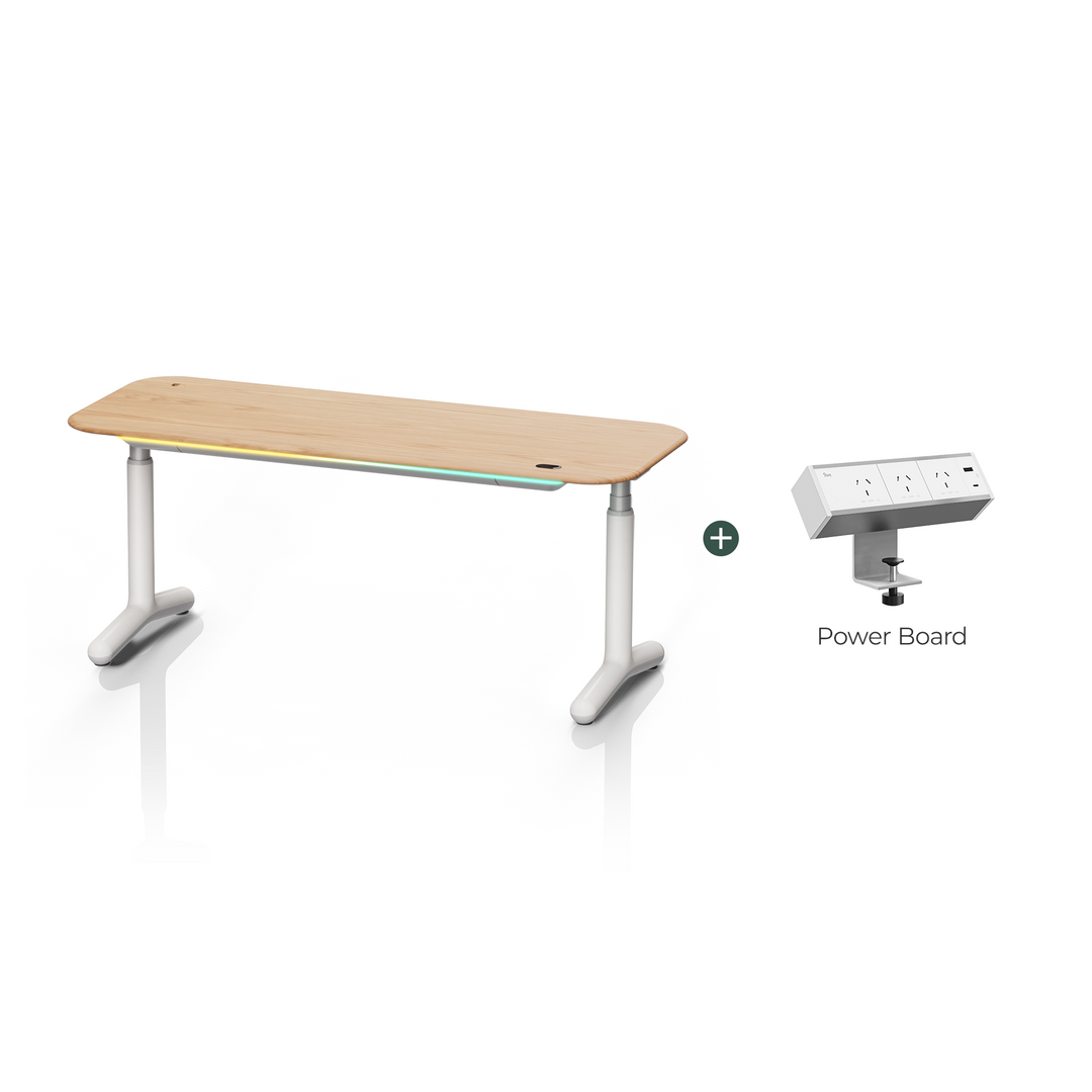 Dora Pro Complete Ergonomic Standing Desk Setup