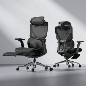 Galileo Work From Home Footrest Ergonomic Gaming Chair