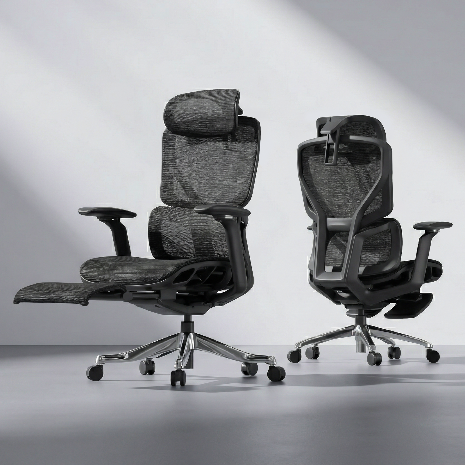 Galileo Work From Home Footrest Ergonomic Gaming Chair