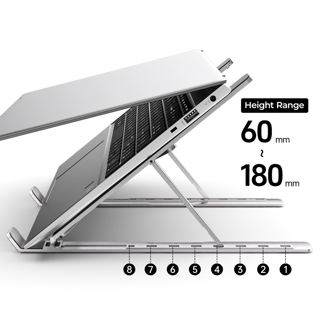 Foldable Portable Aluminium Laptop Stand Travel Holder