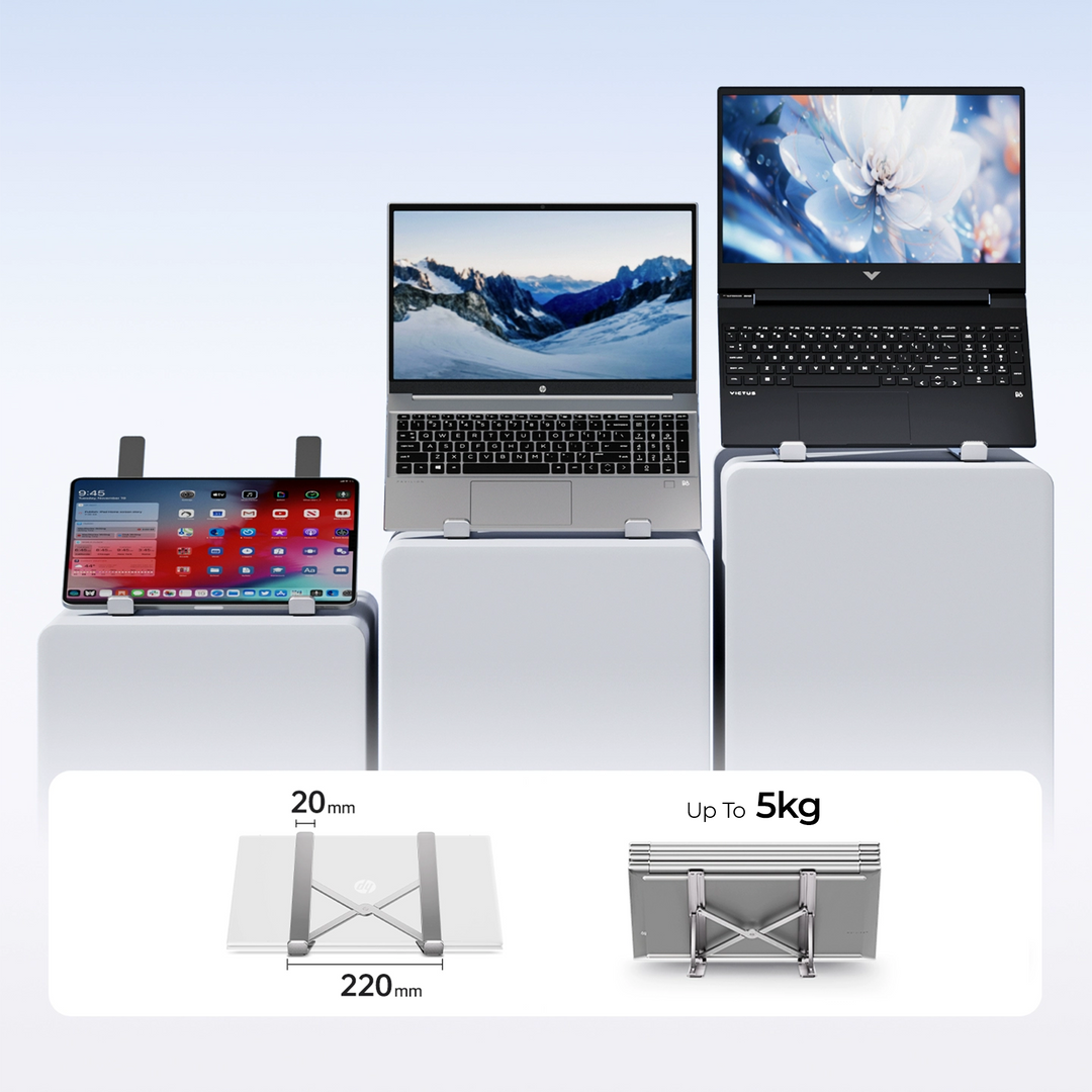 Foldable Portable Aluminium Laptop Stand Travel Holder