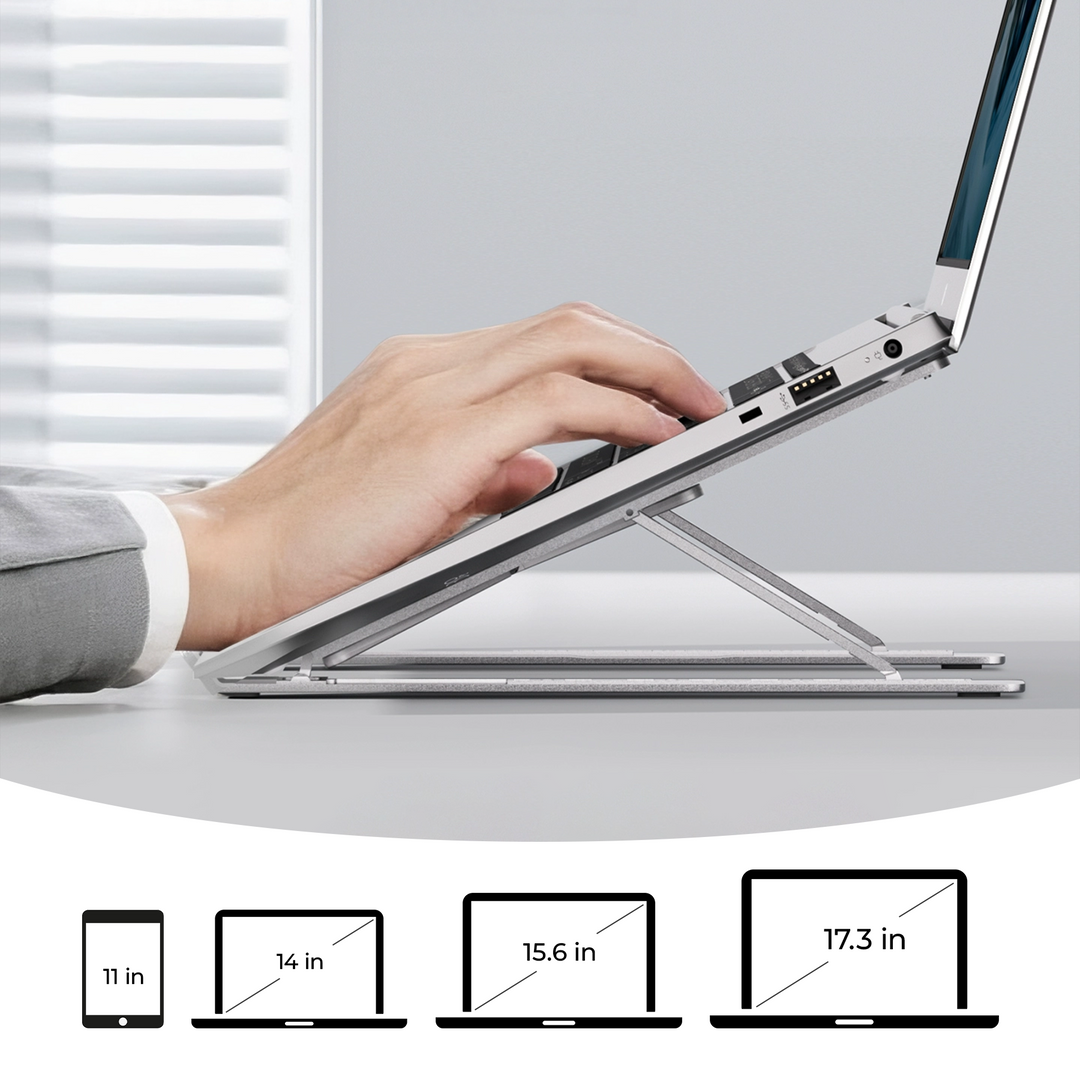 Foldable Portable Aluminium Laptop Stand Travel Holder
