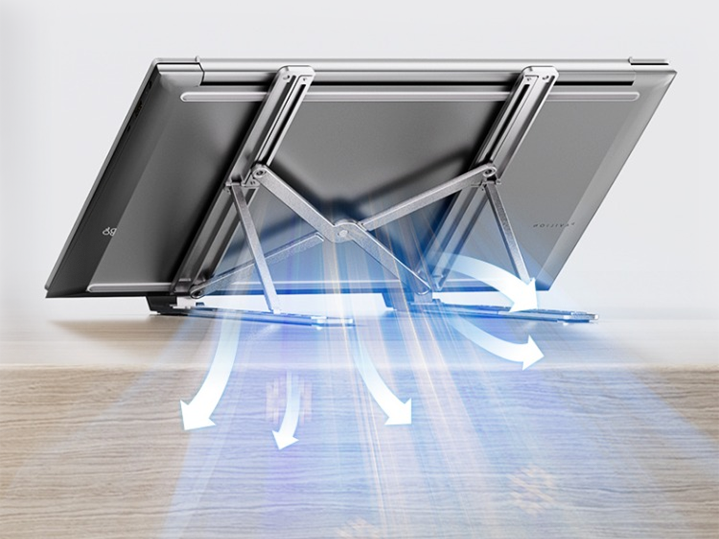 Foldable Portable Aluminium Laptop Stand Travel Holder