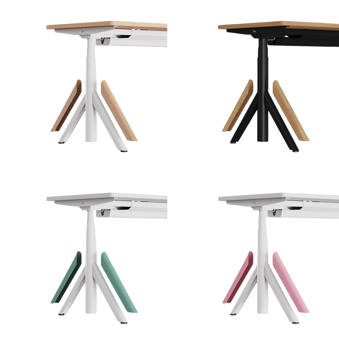 Robin Series Standing Desk Decorative Legs Covers
