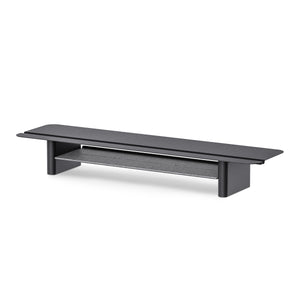 Two-Tier Metal Computer Monitor Riser Desk Organizer