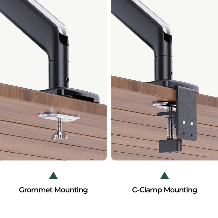 Single PC Monitor Arm Computer Screen Desktop Mount