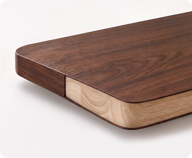 Crafted with a Layered Wood Structure