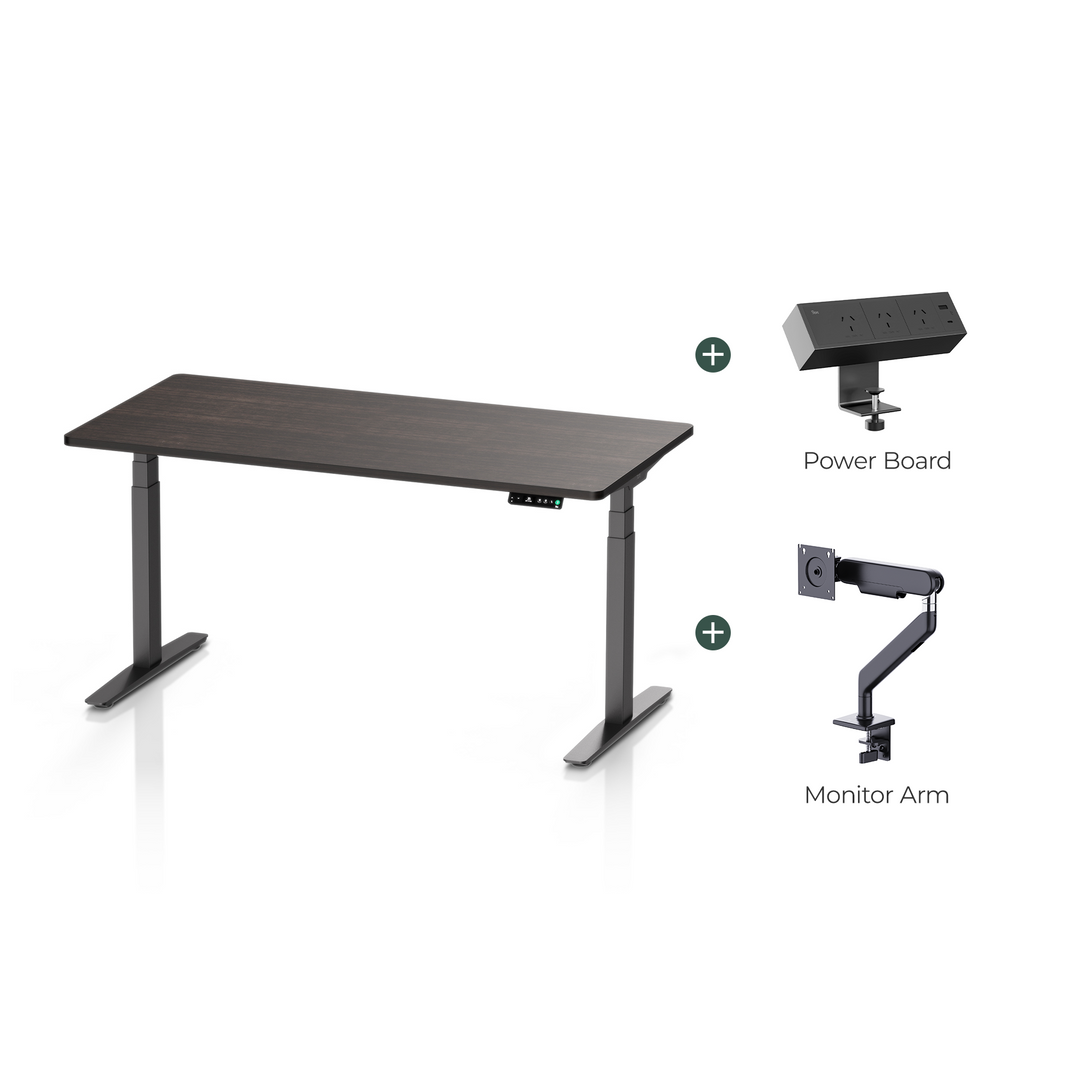 Pesk Complete Ergonomic Standing Desk Setup