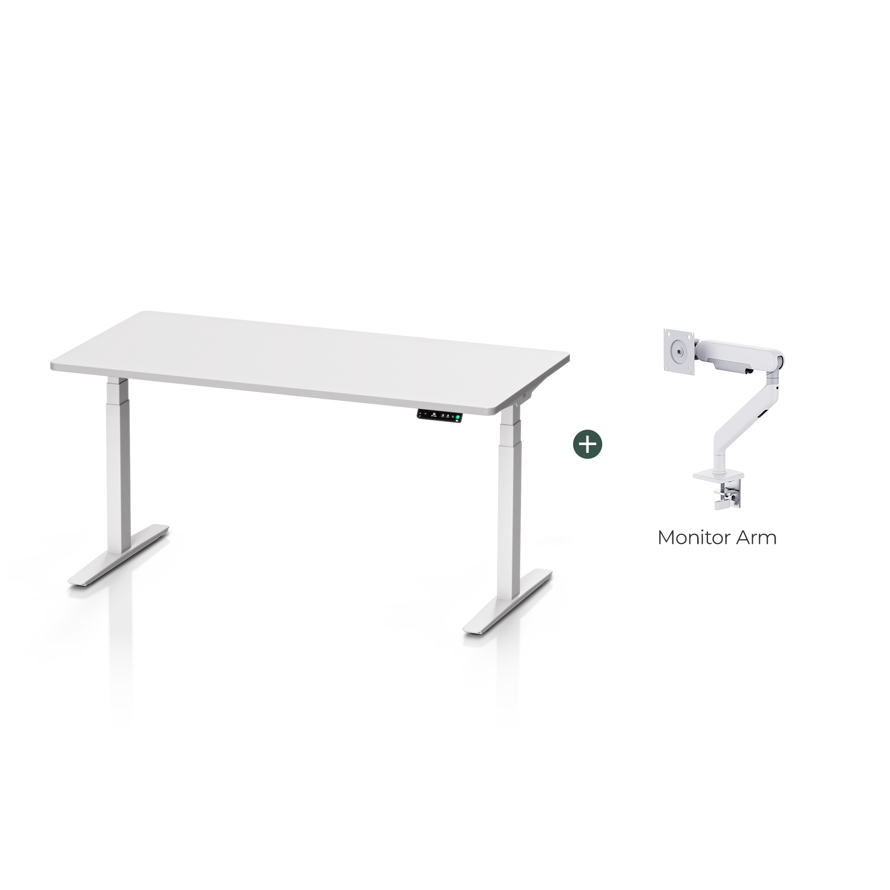 Pesk Complete Ergonomic Standing Desk Setup