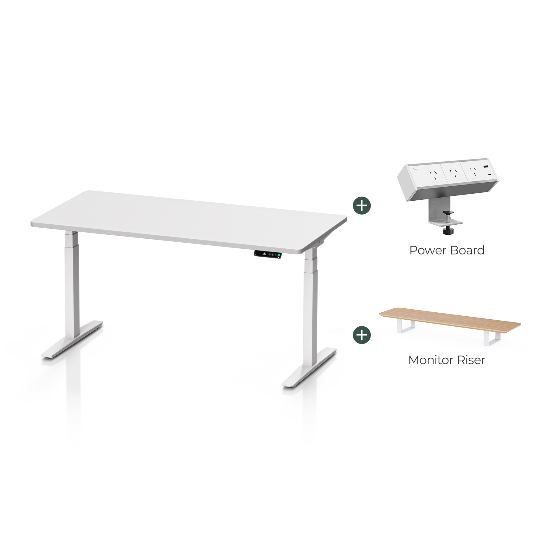 Pesk Complete Ergonomic Standing Desk Setup
