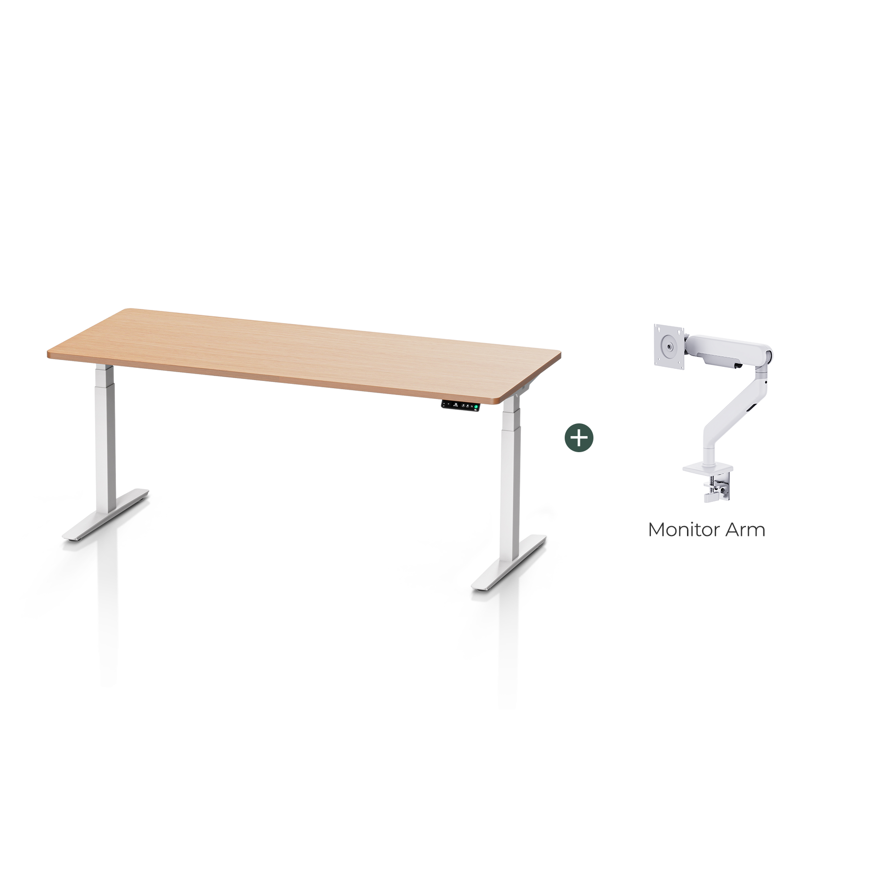 Pesk Complete Ergonomic Standing Desk Setup