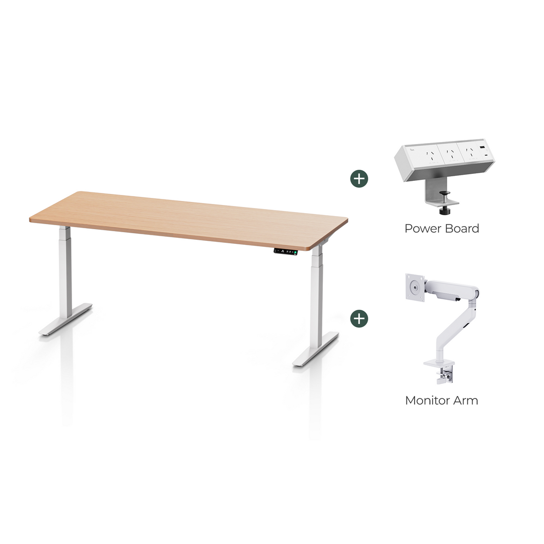 Pesk Complete Ergonomic Standing Desk Setup