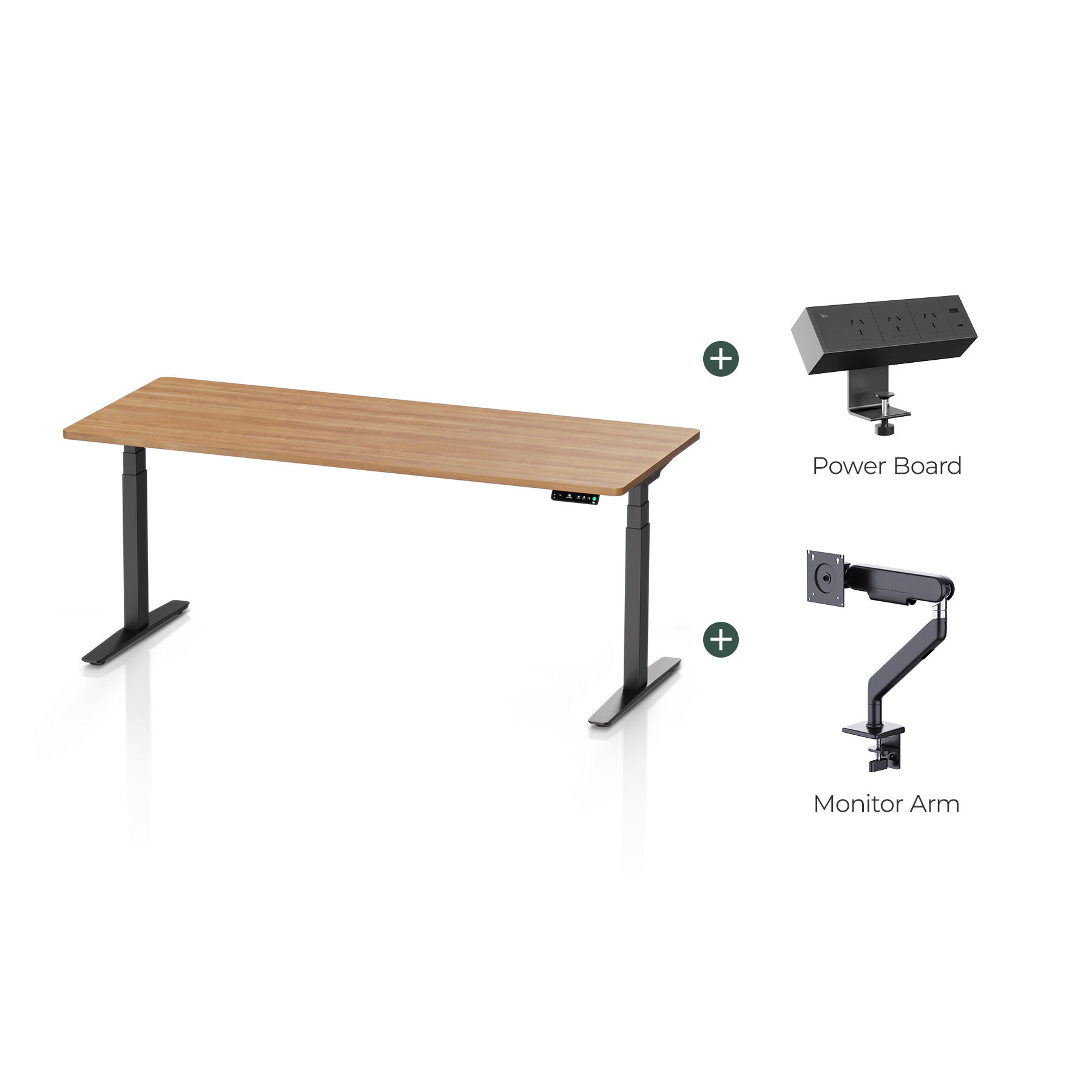 Pesk Complete Ergonomic Standing Desk Setup