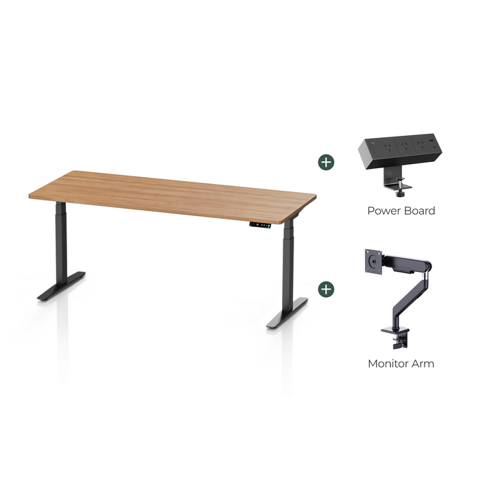 Pesk Complete Ergonomic Standing Desk Setup