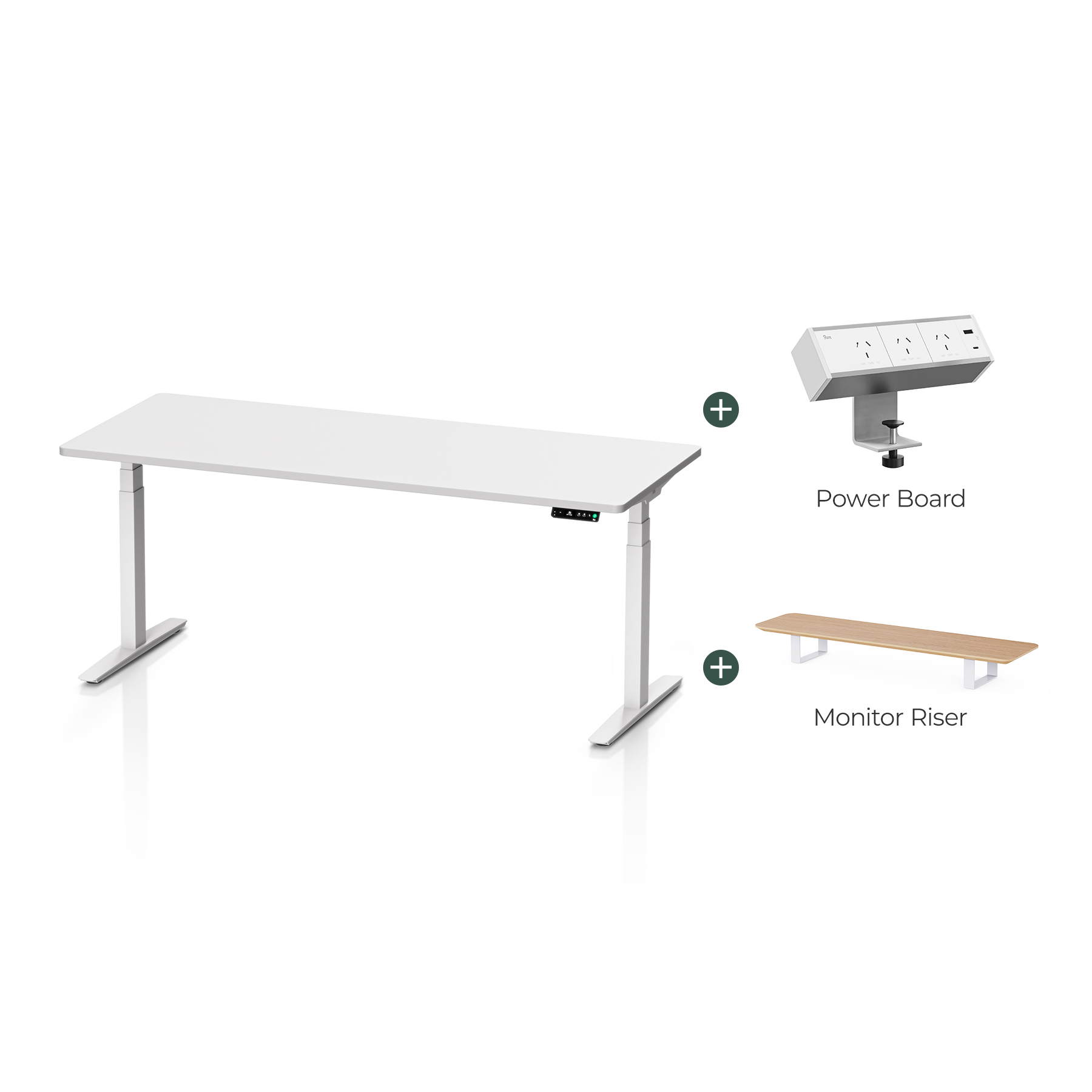 Pesk Complete Ergonomic Standing Desk Setup