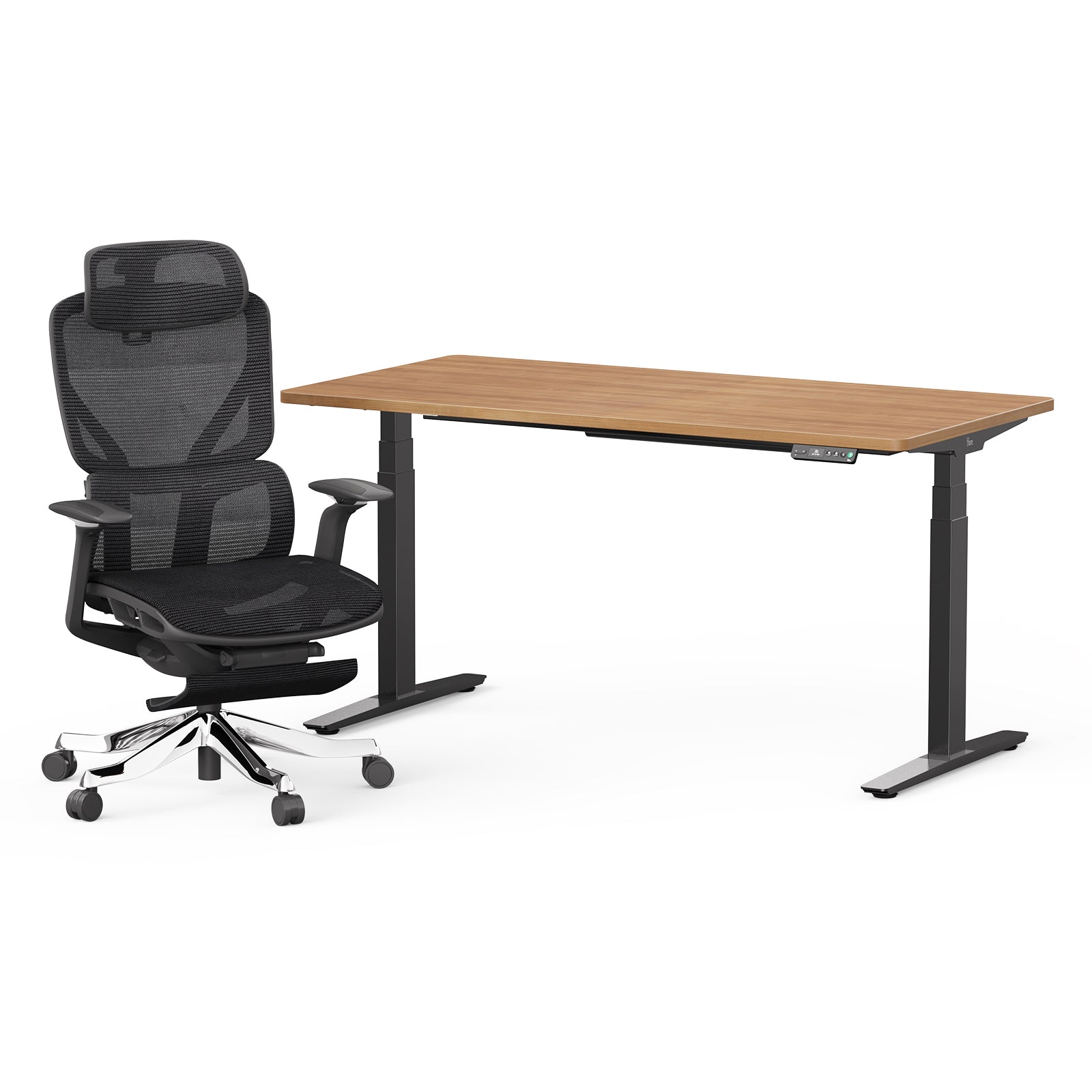 Classic Pesk Standing Desk and Galileo Chair Set