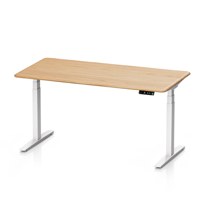 Pesk Pro Hardwood Home Office Electric Standing Desk