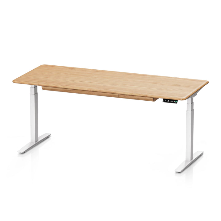 Pesk Pro Hardwood Home Office Electric Standing Desk