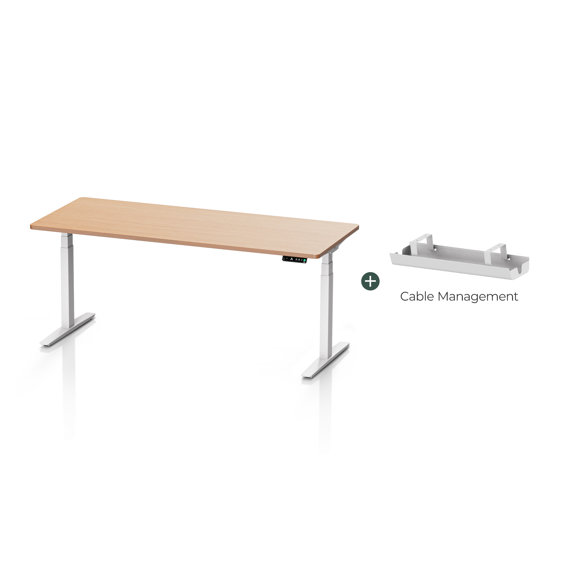 Pesk Dual Motors Melamine Home Office Electric Standing Desk