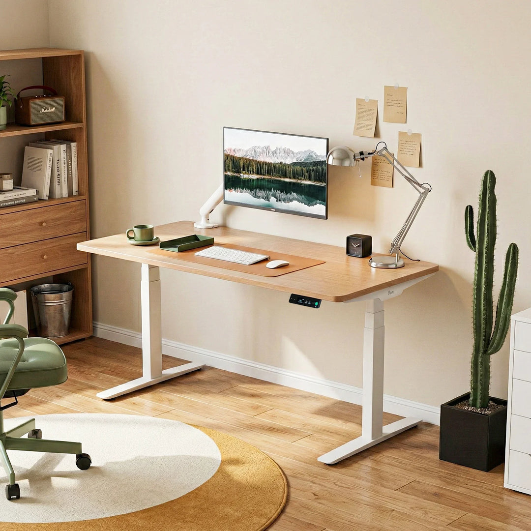 Pesk Dual Motors Melamine Home Office Electric Standing Desk