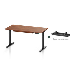 Pesk electric sit stand desk  with cable  management
