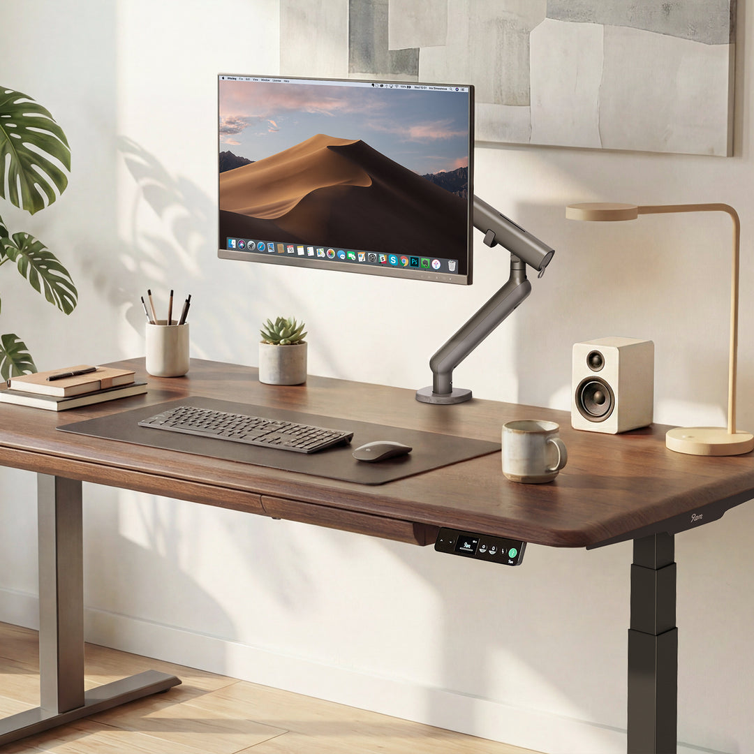 Pesk Pro Hardwood Home Office Electric Standing Desk