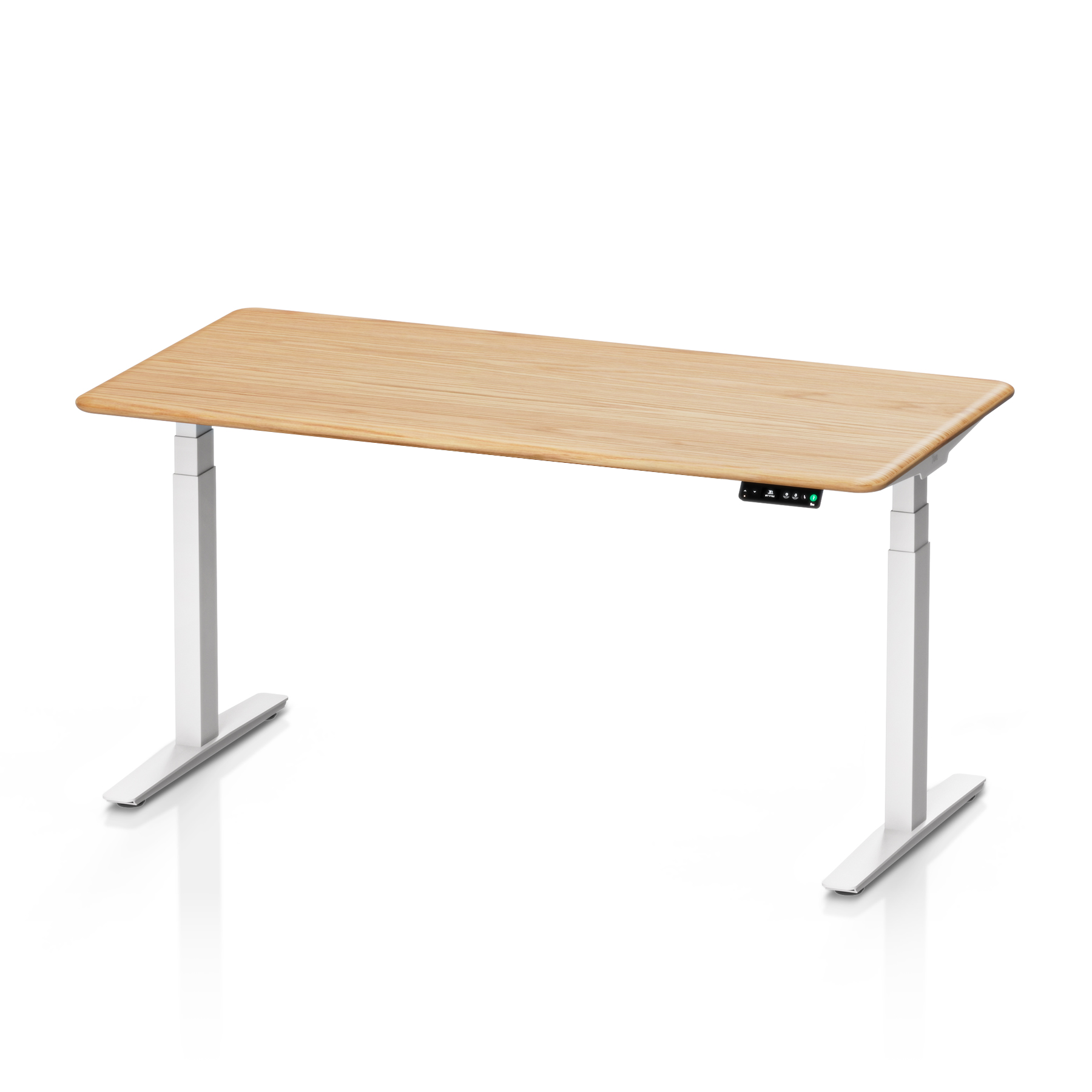 Pesk Pro Hardwood Home Office Electric Standing Desk