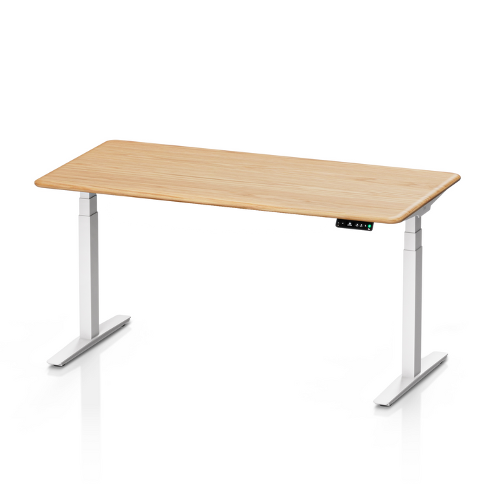 Pesk Pro Hardwood Home Office Electric Standing Desk